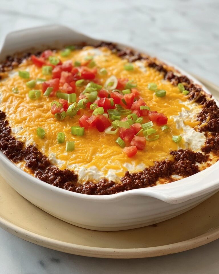 Baked Taco Dip Recipe