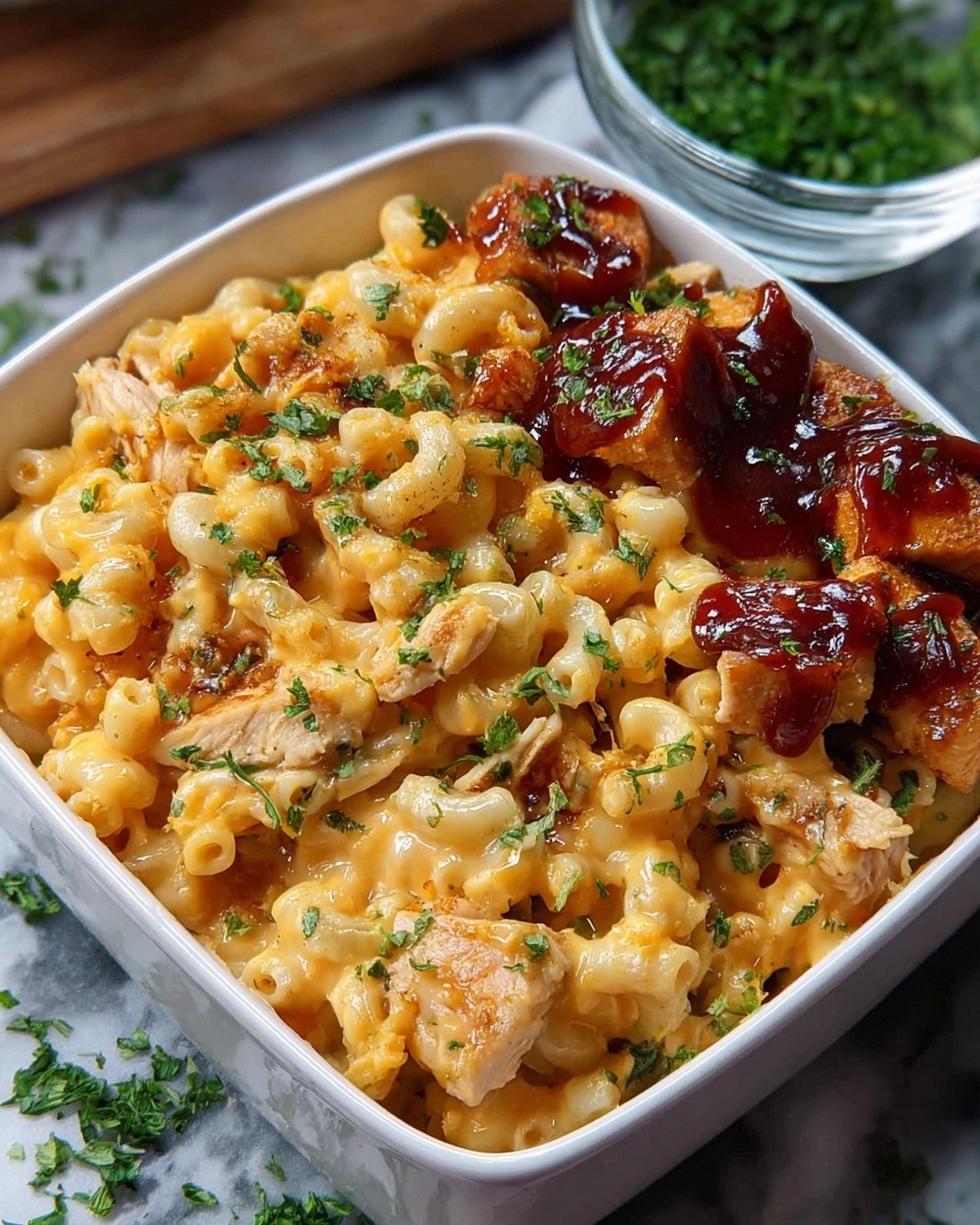 BBQ Chicken Mac and Cheese Recipe - Recipe Image