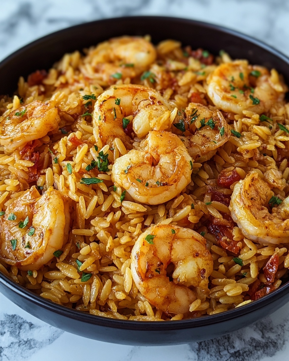 One-Pot Marry Me Shrimp and Orzo Recipe - Recipe Image