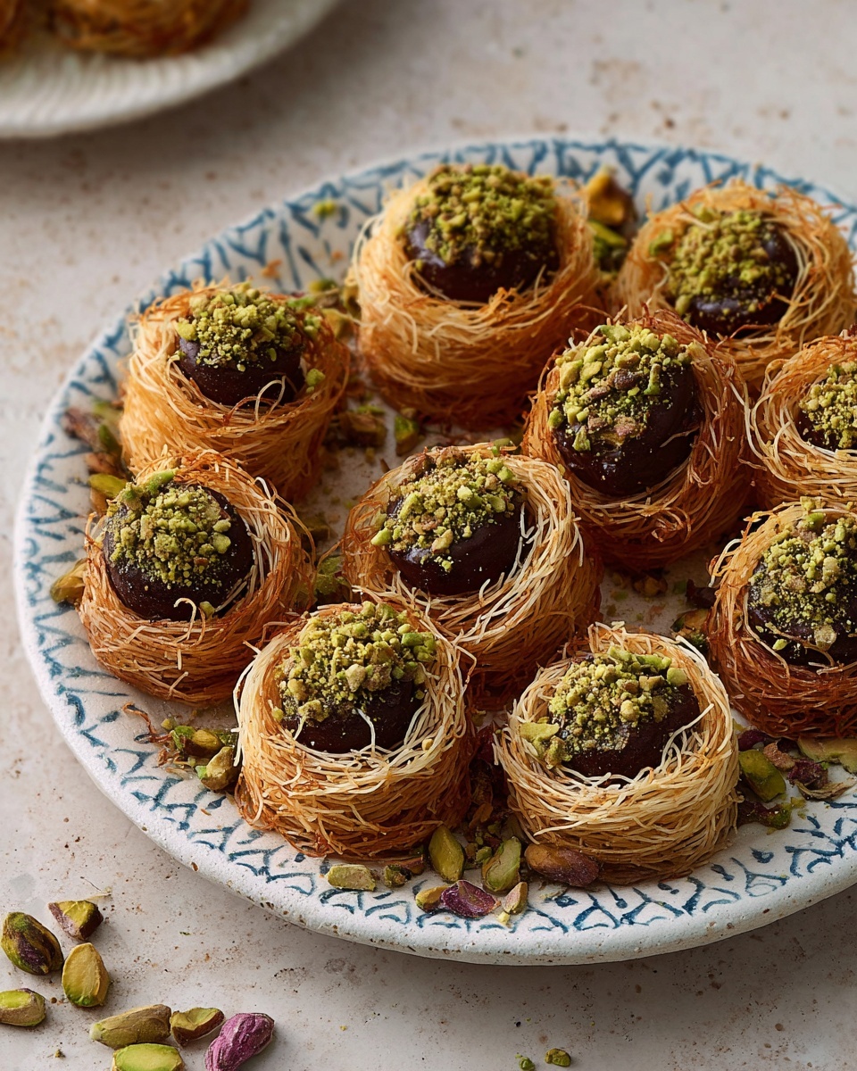 Pistachio Bird’s Nests Recipe - Recipe Image