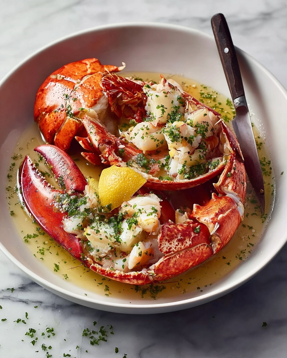 Lazy Lobster: Easy Garlic Butter Recipe for Delicious Seafood Recipe - Recipe Image