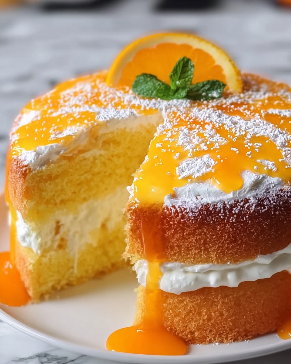 Orange Creamsicle Cake Recipe - Recipe Image
