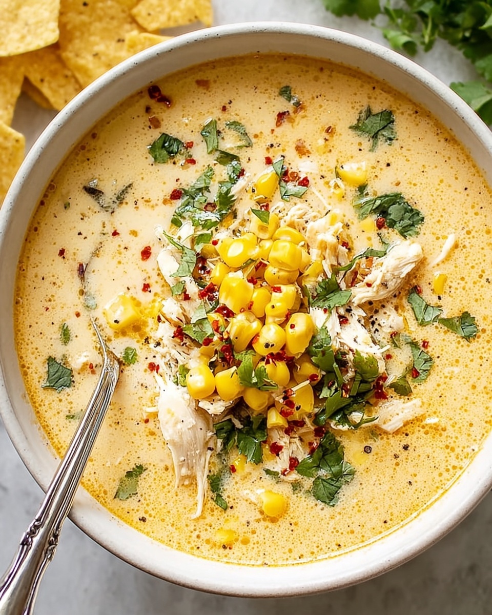 Mexican Street Corn Soup Recipe - Recipe Image