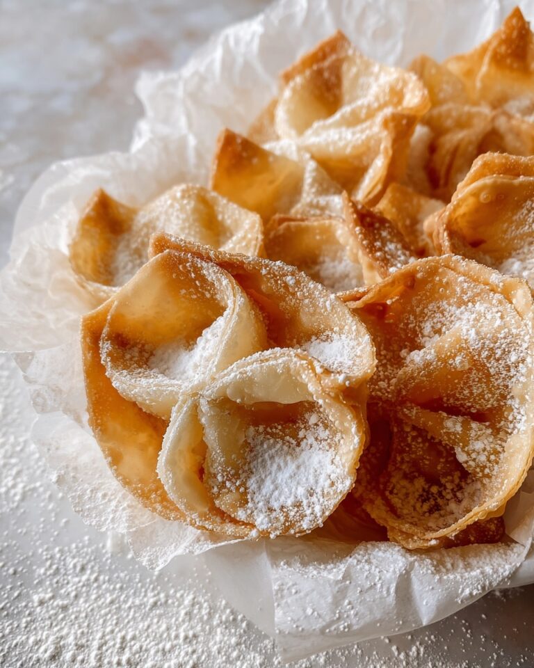 Crispy Homemade Wontons Recipe