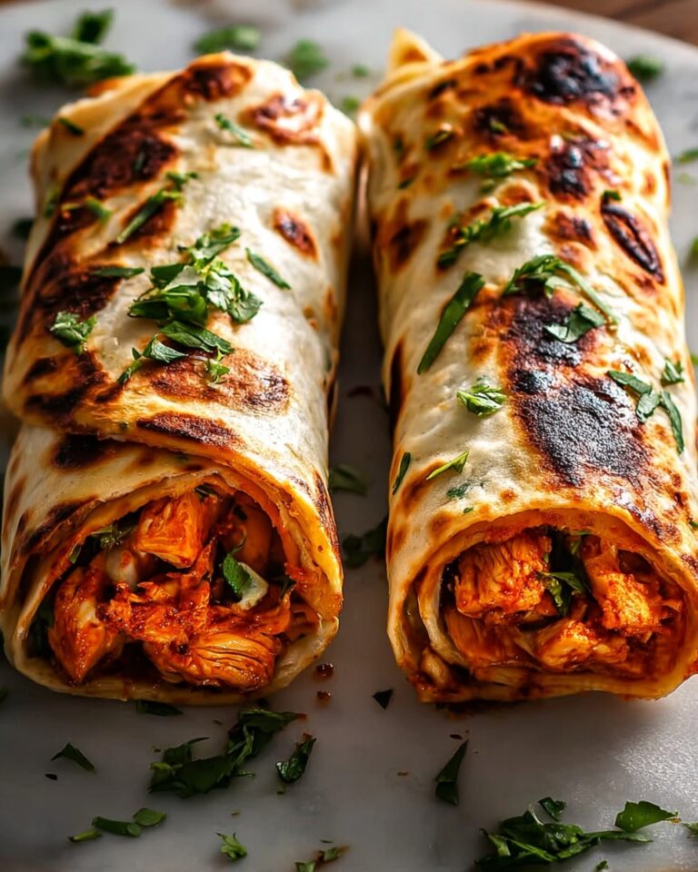 Chicken Tikka Paratha Rolls Recipe