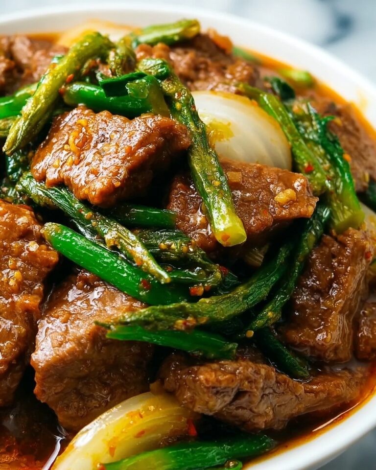 Oyster Sauce Beef & Onion Stir-Fry Recipe