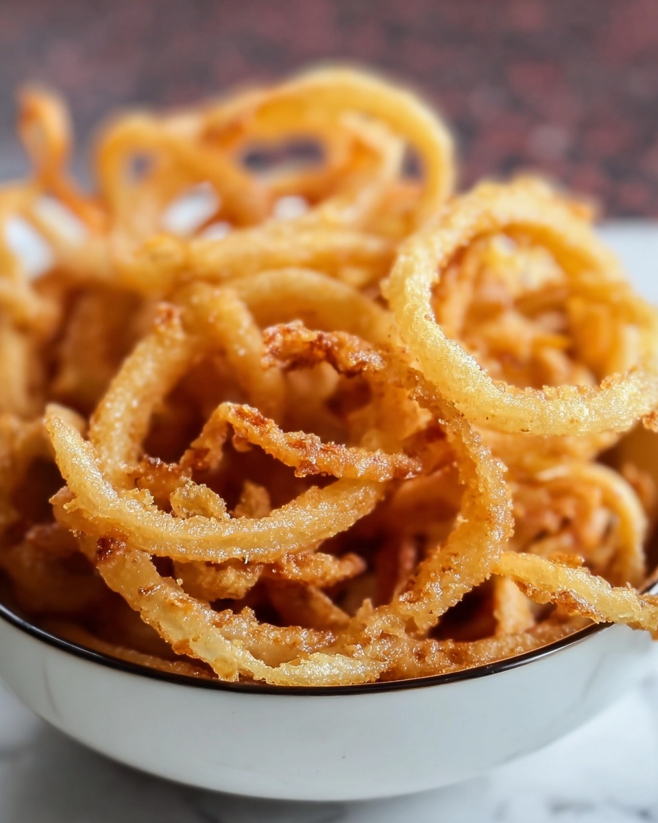 Crispy Onion Strings Recipe - Recipe Image