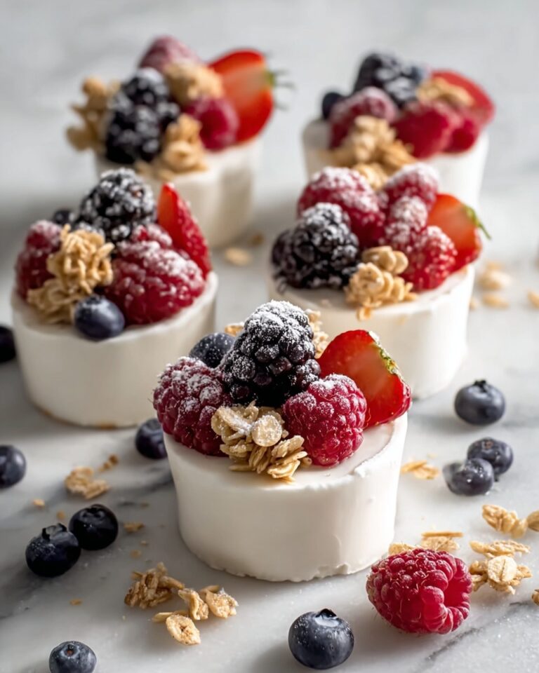Frozen Yogurt Granola Cups Recipe