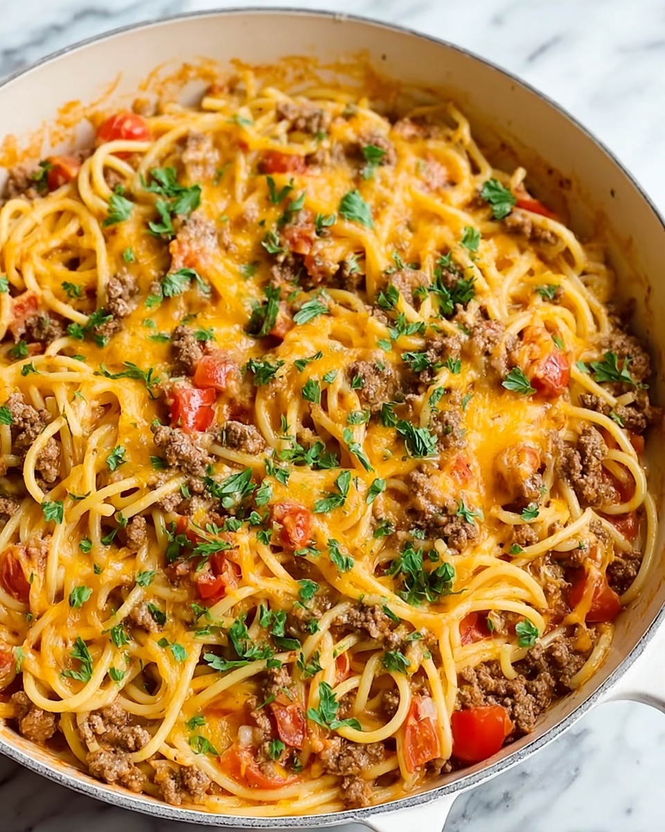 Taco Spaghetti Recipe - Recipe Image