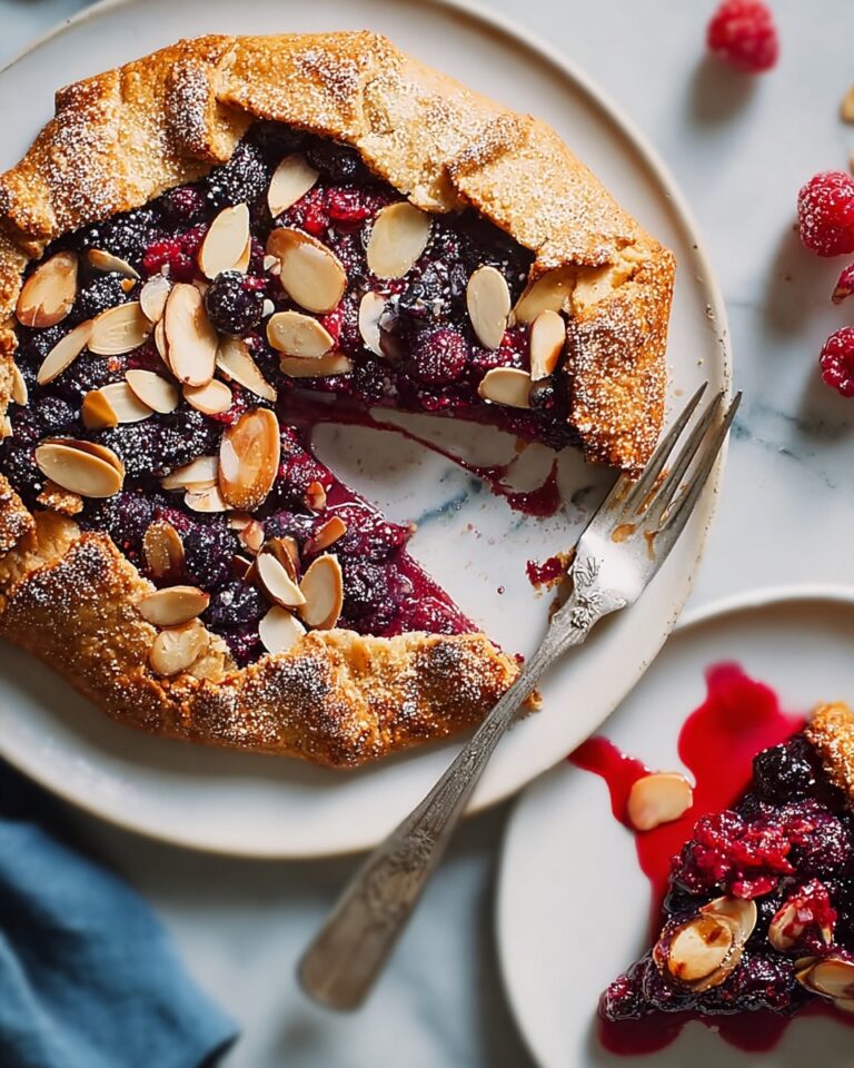 Blueberry & Almond Galette Recipe