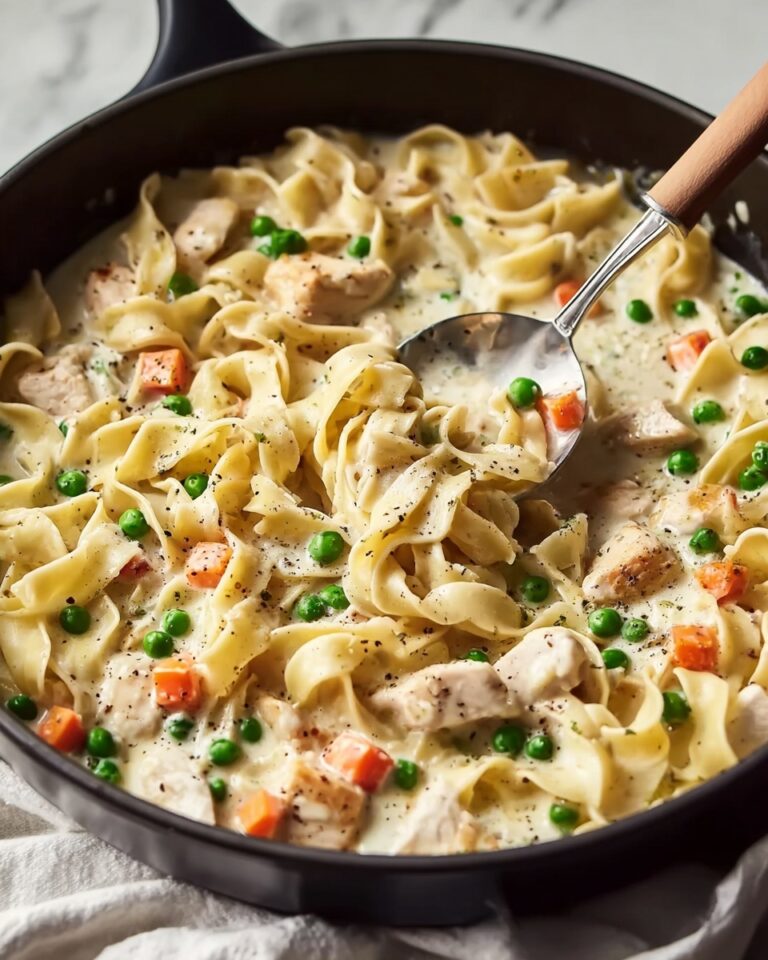 Chicken Pot Pie Noodle Recipe