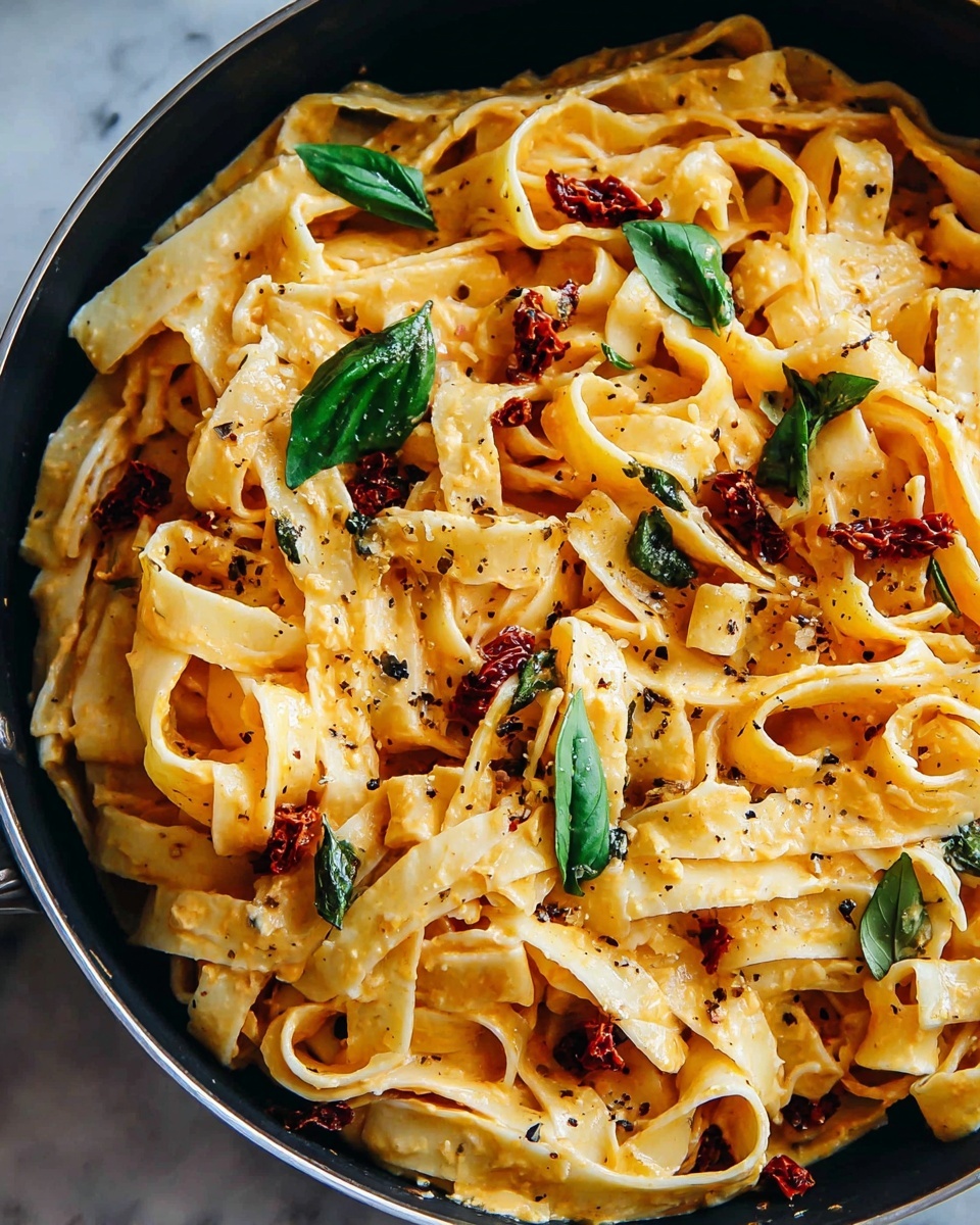 Creamy Sun-Dried Tomato Fettuccine: A Deliciously Easy Recipe to Try Today Recipe - Recipe Image