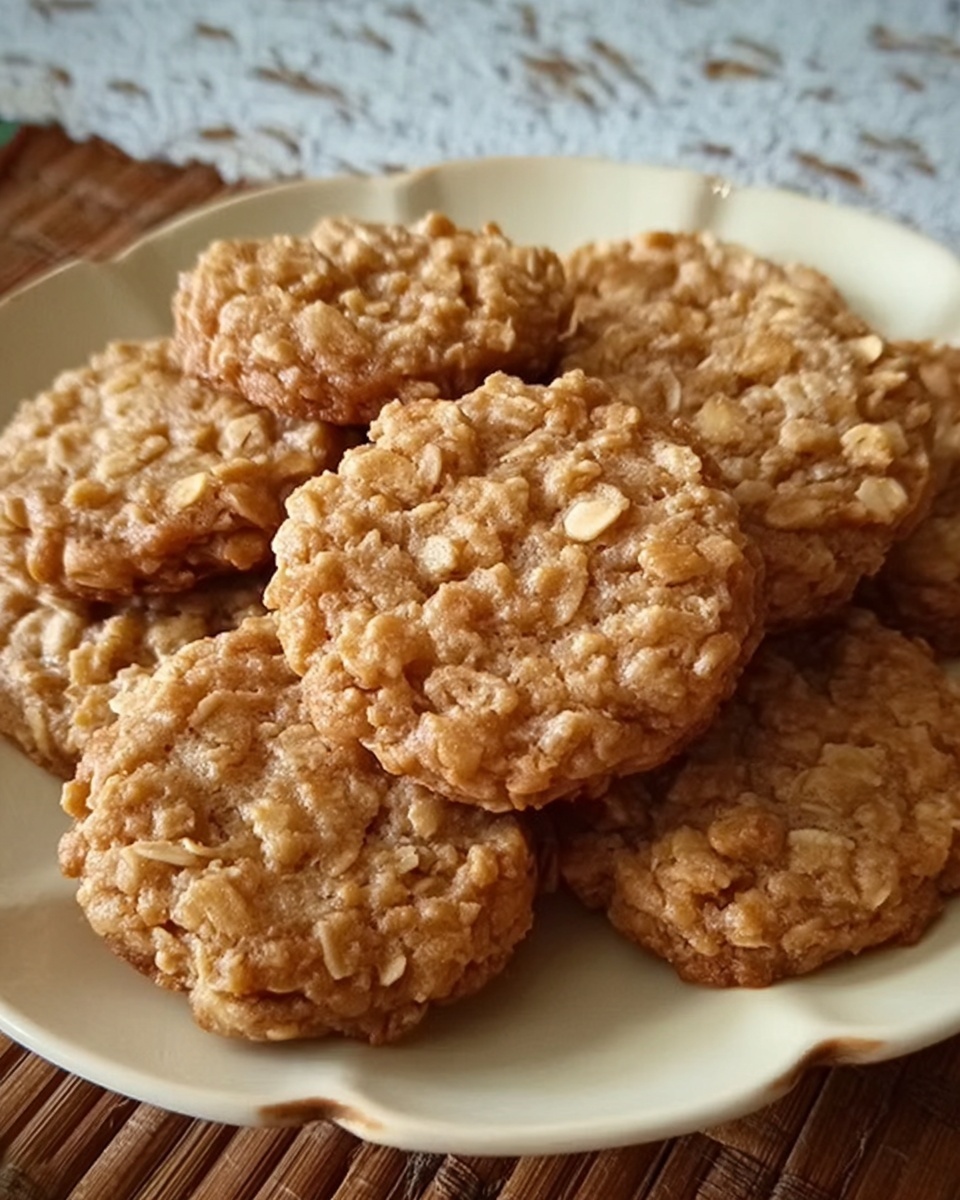 Peanut Butter No-Bake Cookies Recipe - Recipe Image