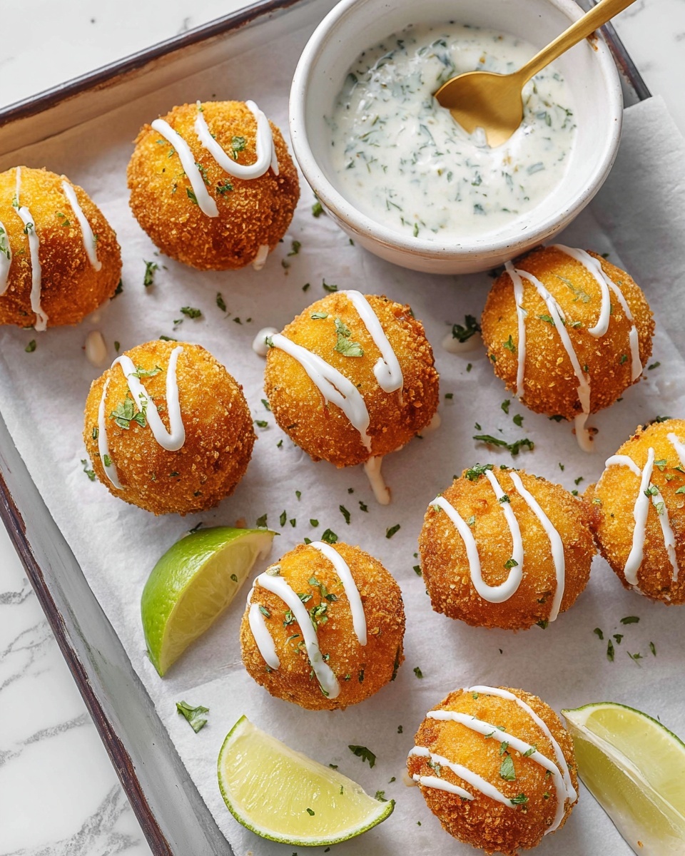 Air Fryer Mac and Cheese Balls Recipe - Recipe Image