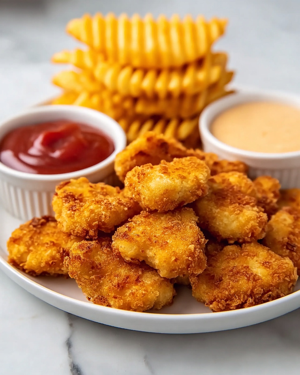Homemade Chicken Nuggets with Crispy Panko Coating Recipe - Recipe Image
