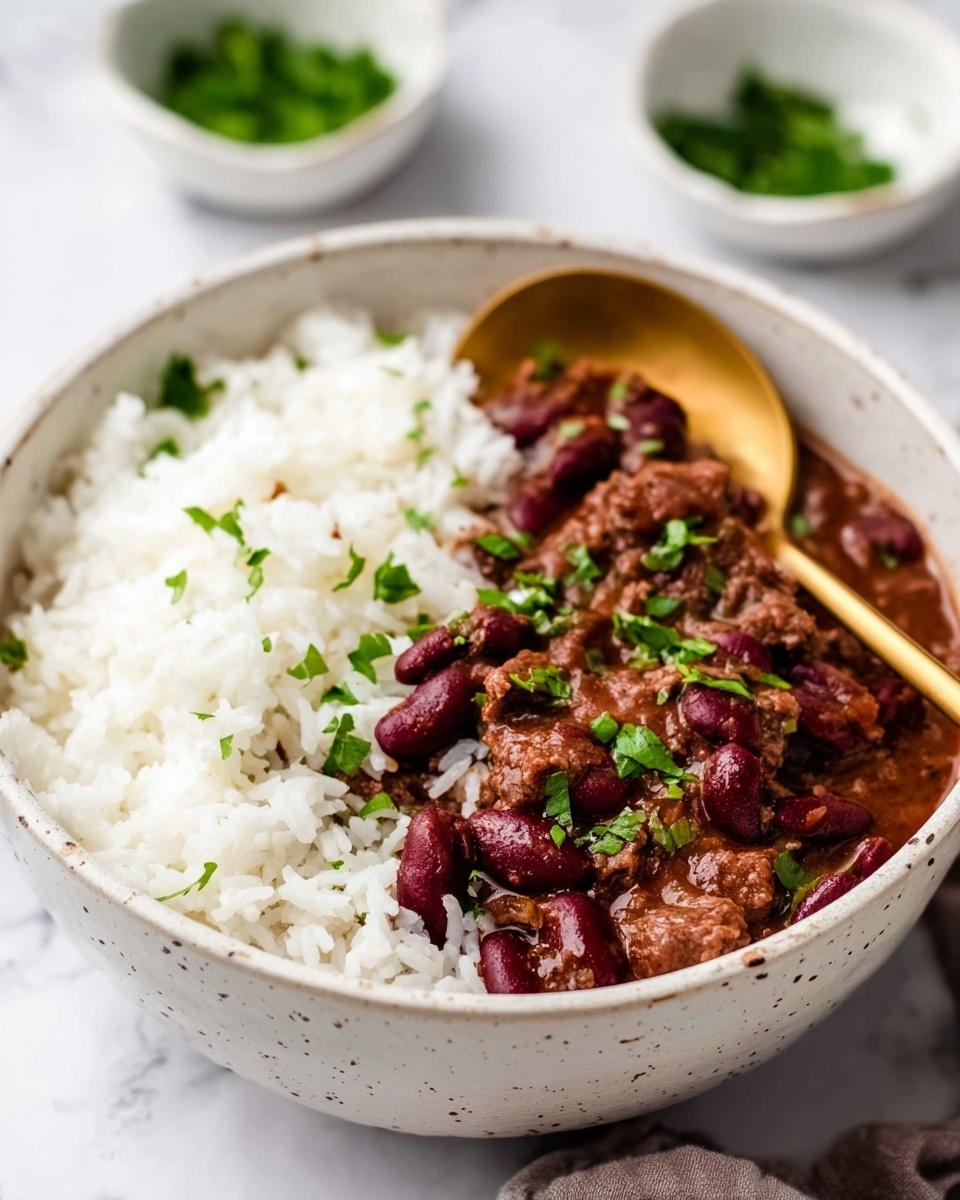 Louisiana Red Beans and Rice Recipe - Recipe Image