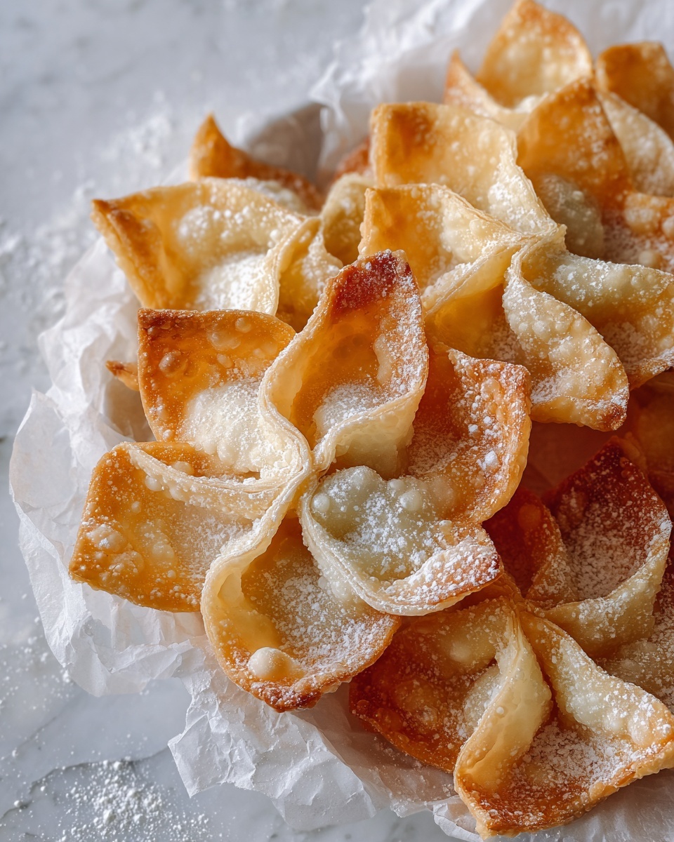 Crispy Homemade Wontons Recipe - Recipe Image