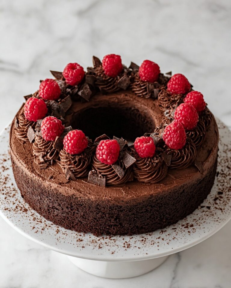 Chocolate Angel Food Cake Recipe