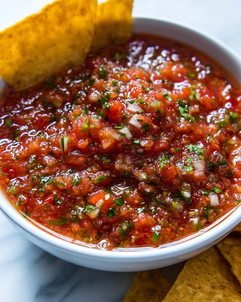 Simple Roasted Tomato Salsa Recipe - Recipe Image