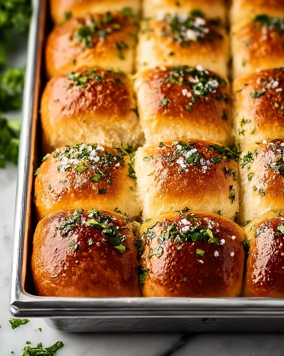 Perfect Homemade Garlic Rolls Recipe - Recipe Image