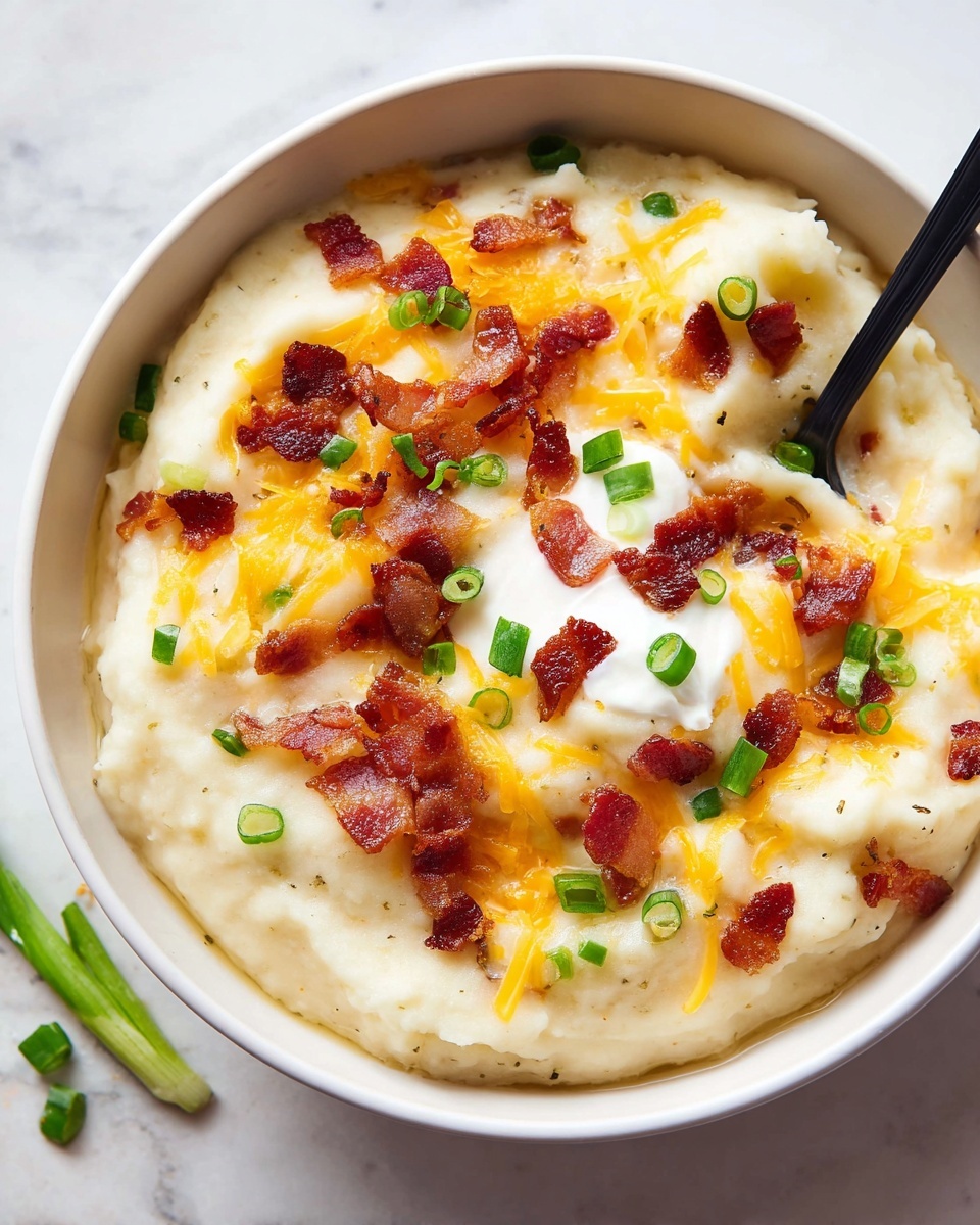 Easy Baked Potato Soup Recipe - Recipe Image