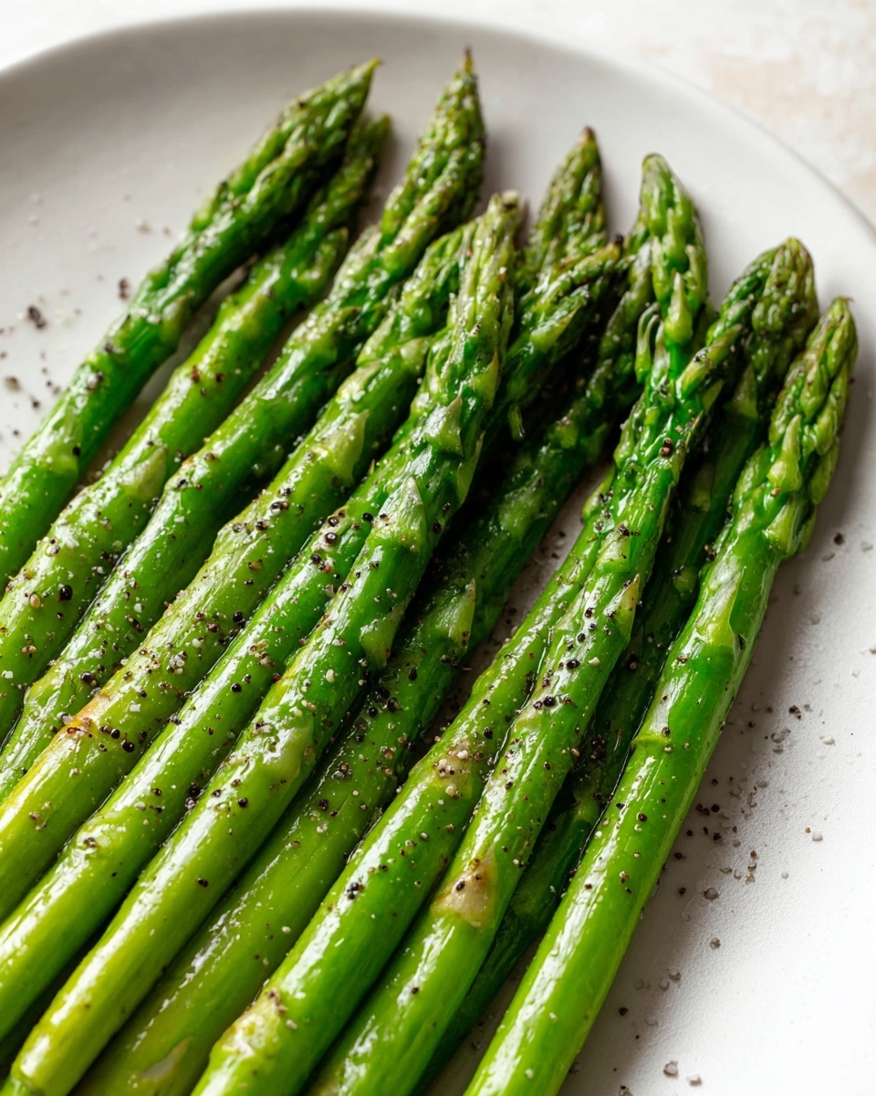 How to Cook Asparagus in Butter and Water Recipe - Recipe Image