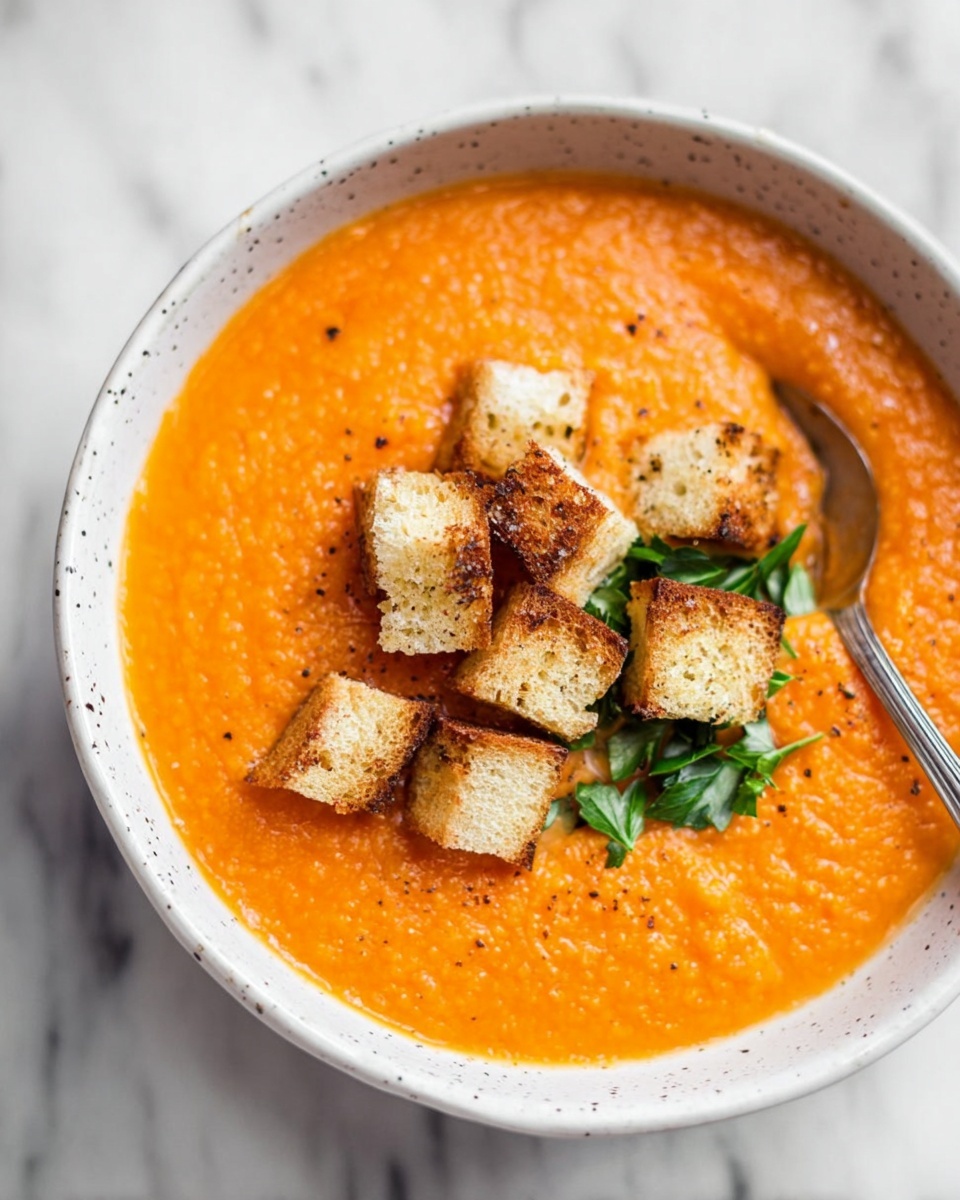 Butternut Squash and Carrot Roasted Soup Recipe - Recipe Image