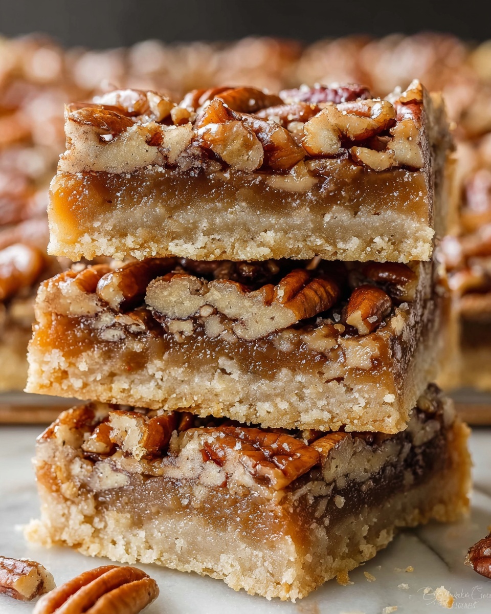 Pecan Pie Bars Recipe - Recipe Image