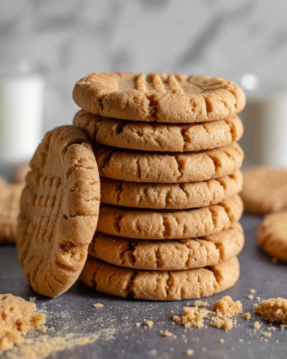 Classic Peanut Butter Cookies Recipe - Recipe Image