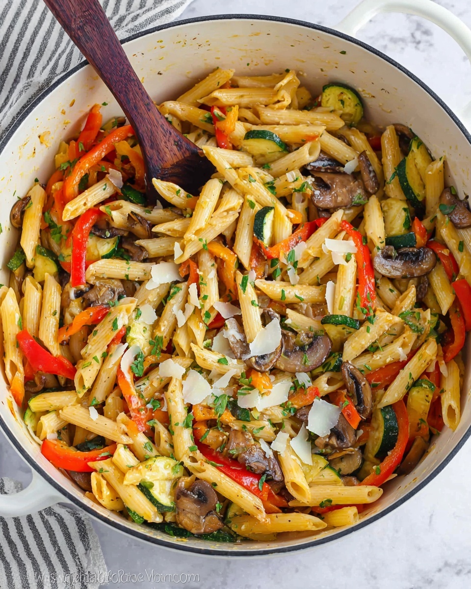 Easy Pasta Primavera Recipe - Recipe Image