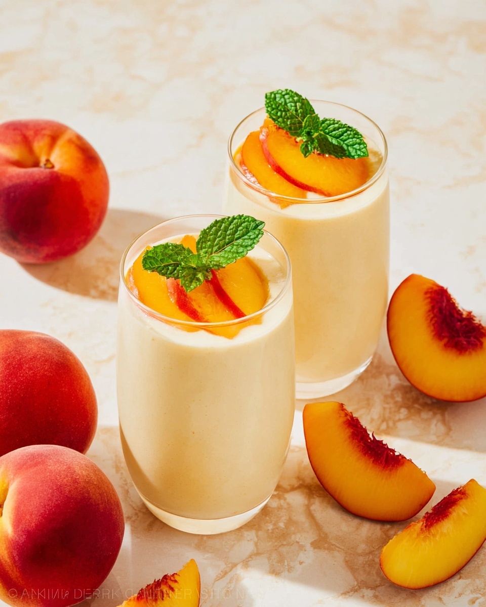 Peach Mousse Recipe - Recipe Image