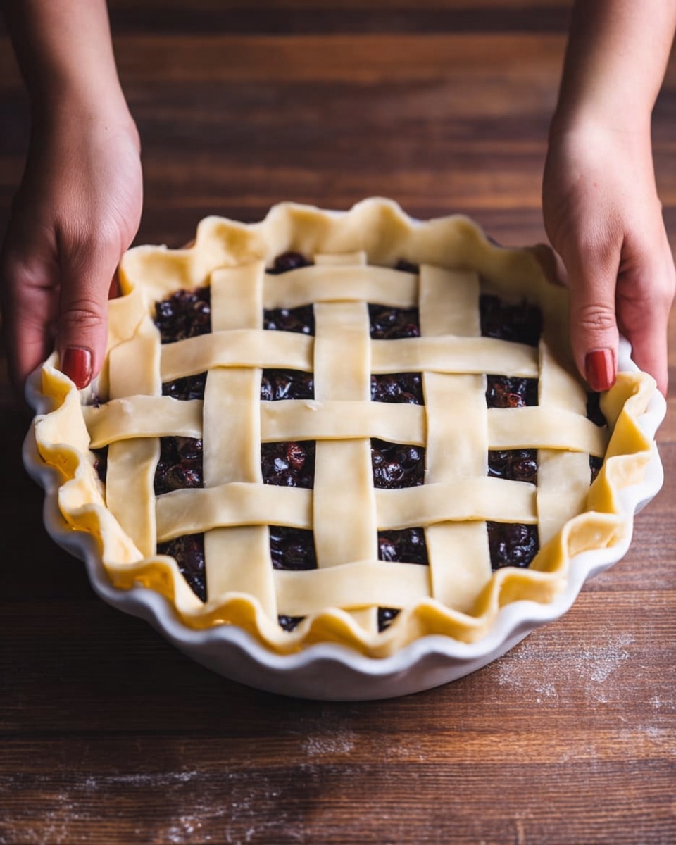 How to Make a Lattice Pie Crust Recipe - Recipe Image