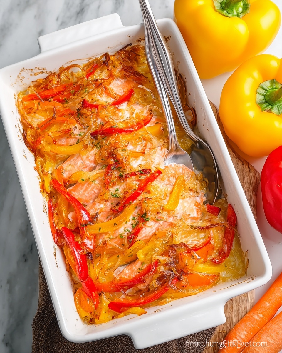 Tilapia and Vegetable Casserole Recipe - Recipe Image