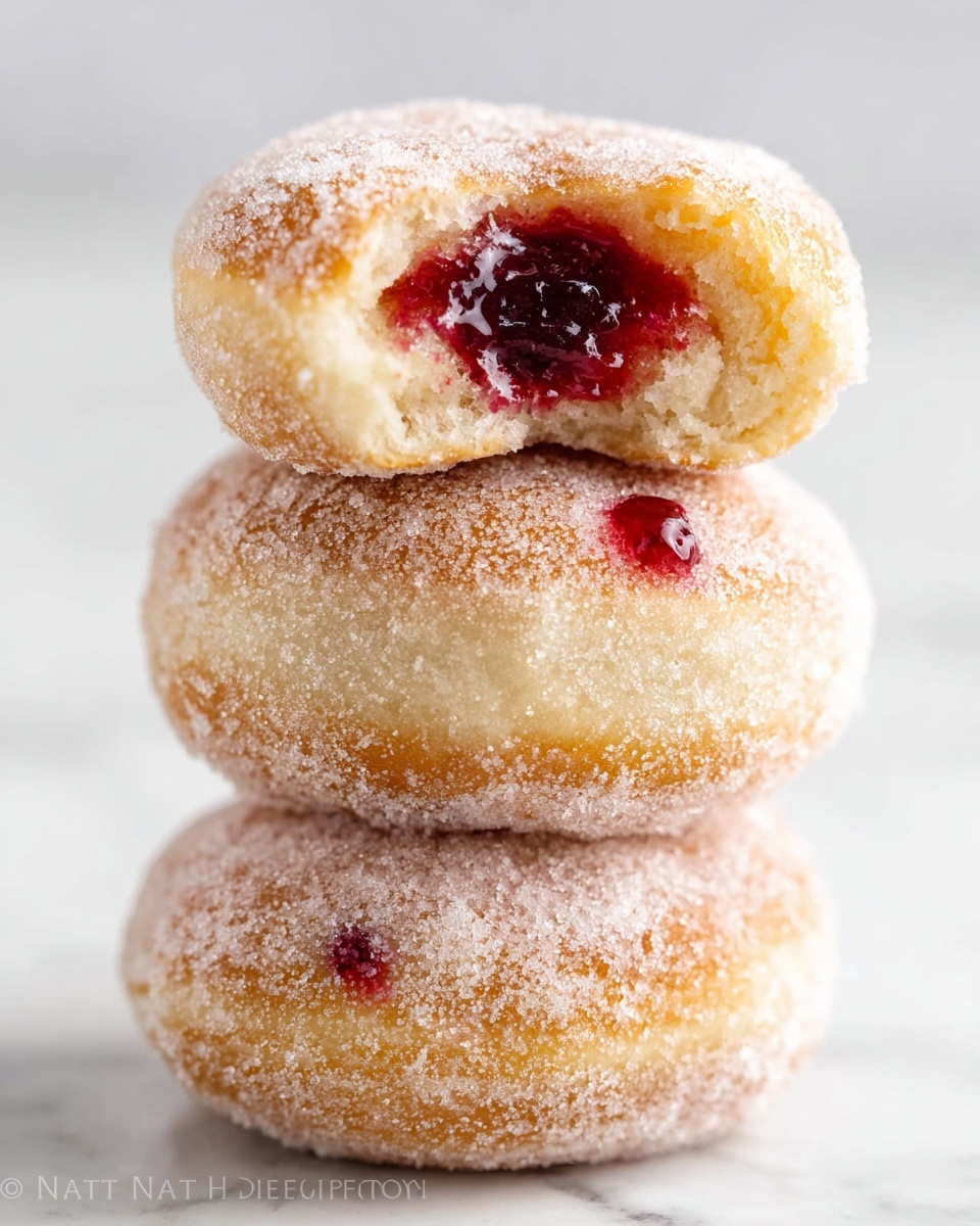 Baked Jelly-Filled Donuts Recipe - Recipe Image