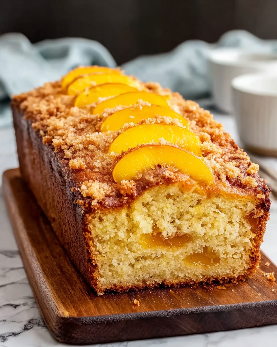Moist and Sweet Southern Peach Bread Recipe - Recipe Image