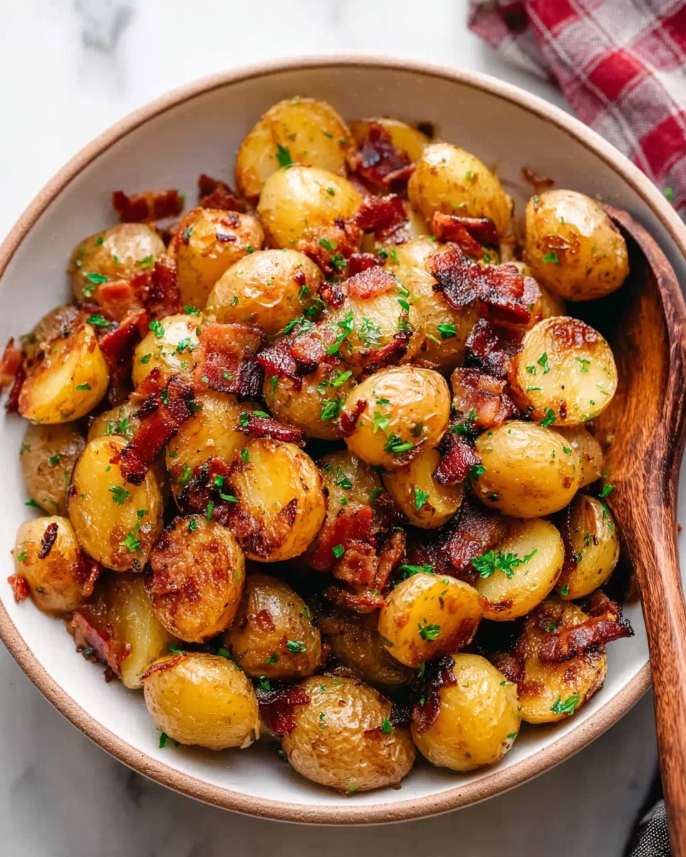 Perfectly Crispy Honey Roasted Potatoes Recipe - Recipe Image