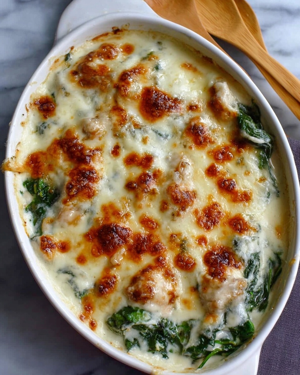 Irresistible Creamy Spinach Chicken Recipe - Recipe Image