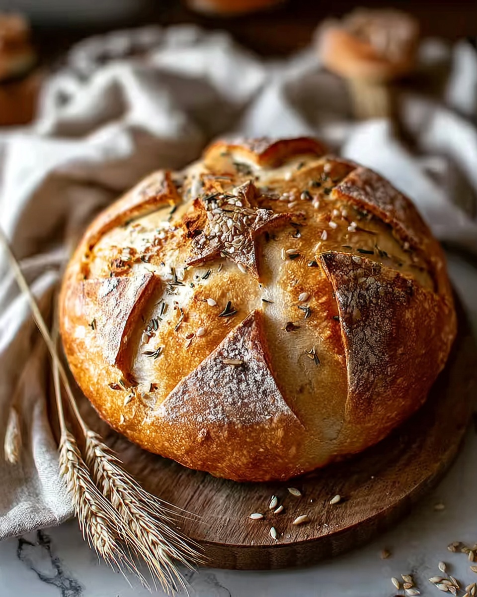Rustic German Whole-Wheat Bread Recipe - Recipe Image