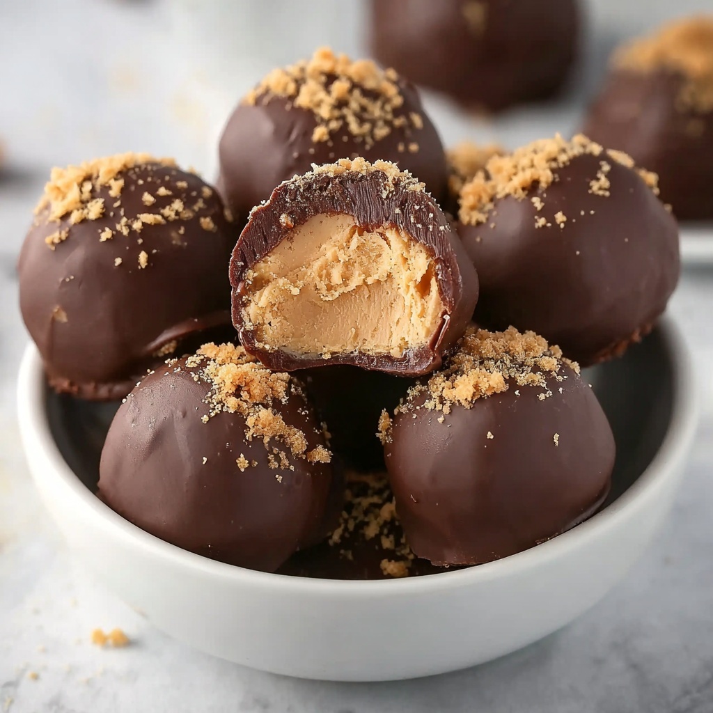 Easy No-Bake Butterfinger Balls Recipe - Recipe Image