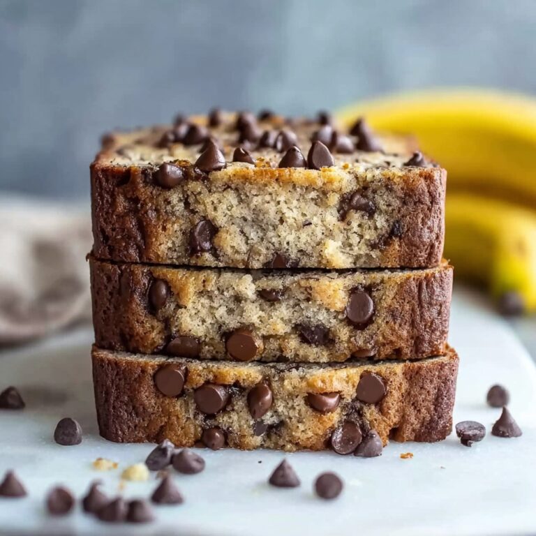 Super Moist Chocolate Chip Banana Bread Recipe