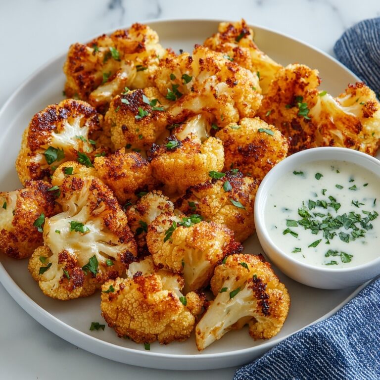 Air Fryer Buffalo Cauliflower Recipe