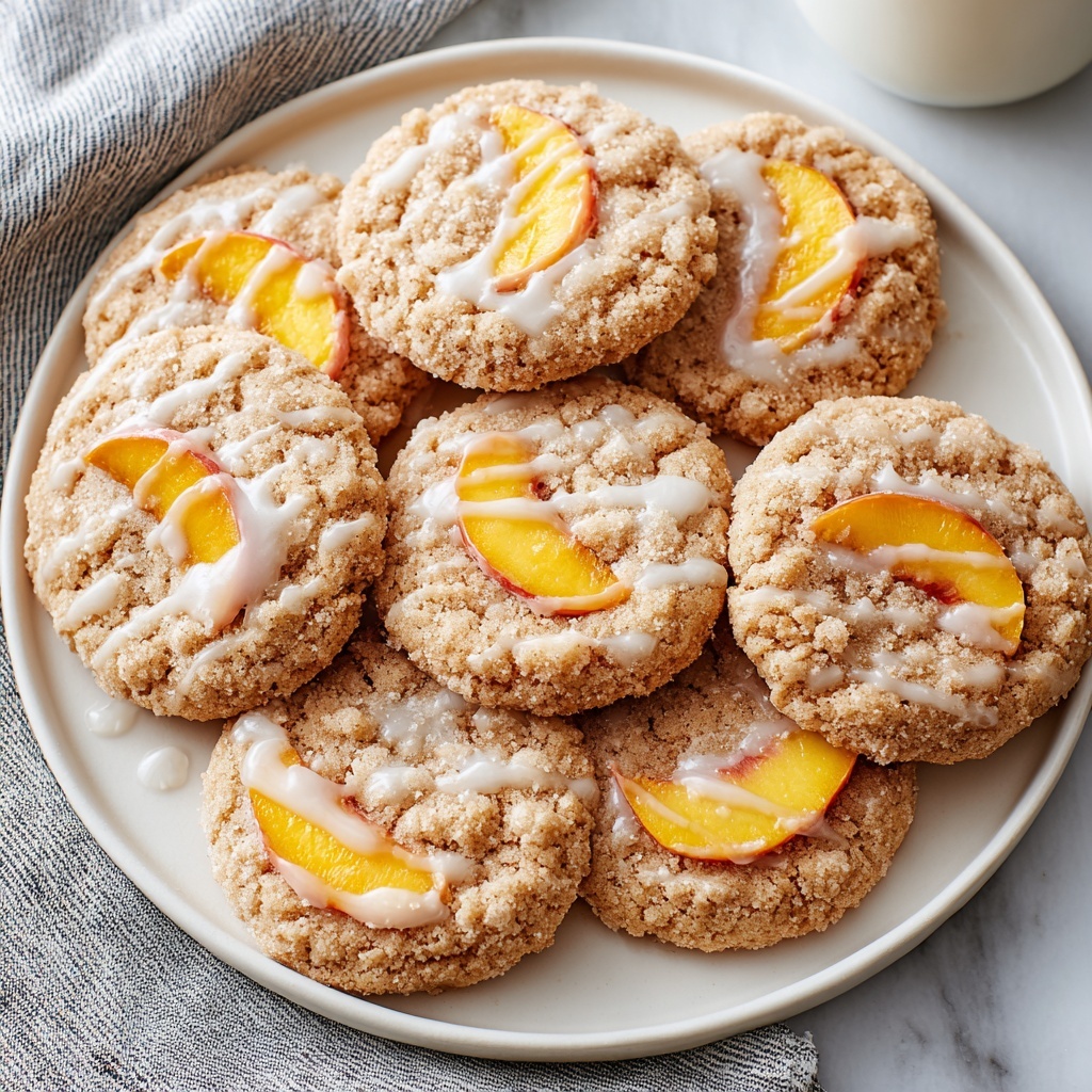 Peach Cobbler Cookies Recipe - Recipe Image