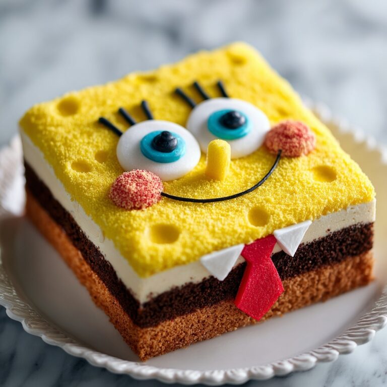 SpongeBob Cake Recipe