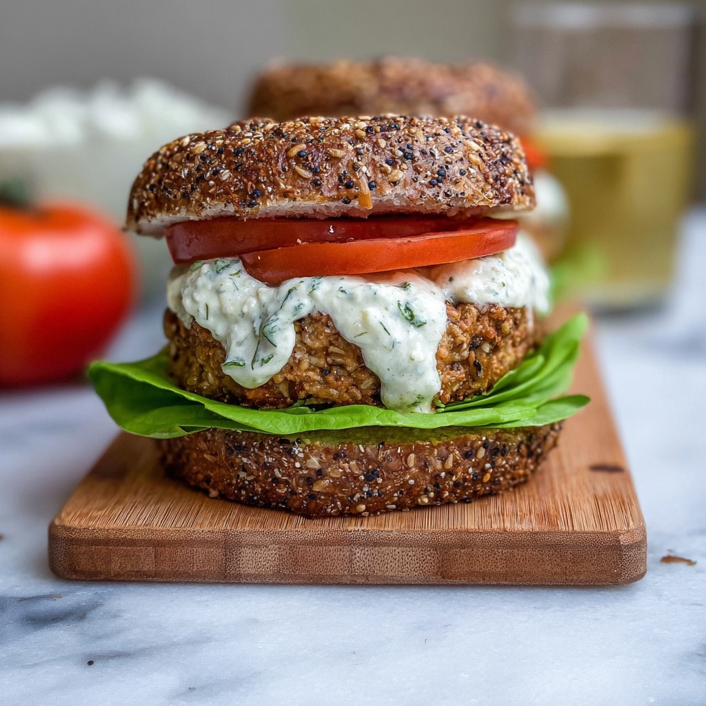 Mediterranean Turkey Burgers with Tzatziki, Sun-Dried Tomatoes, and Feta Recipe - Recipe Image