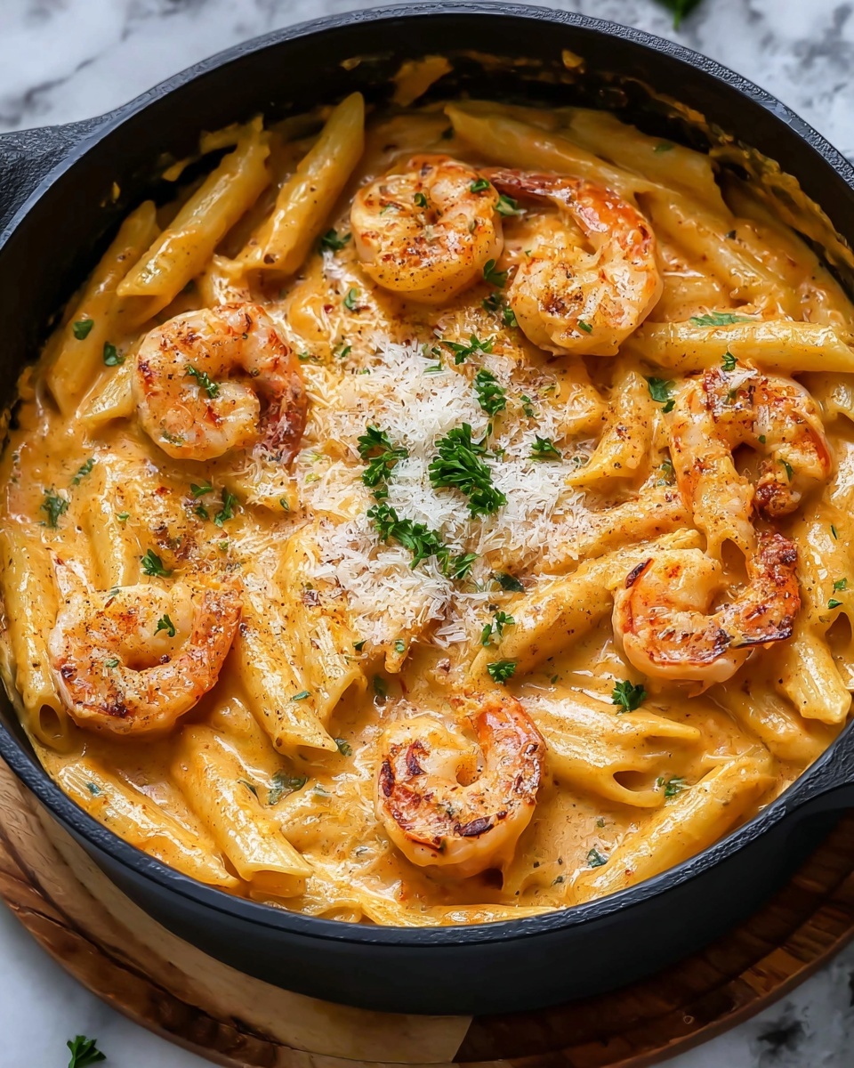 Creamy Cajun Shrimp Pasta Recipe - Recipe Image
