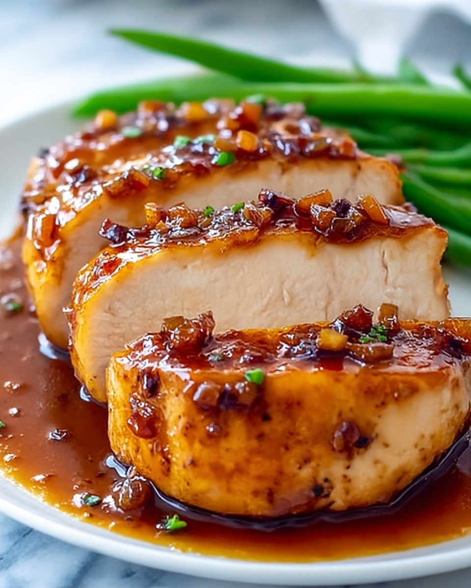 Honey Dijon Garlic Chicken Breasts Recipe - Recipe Image
