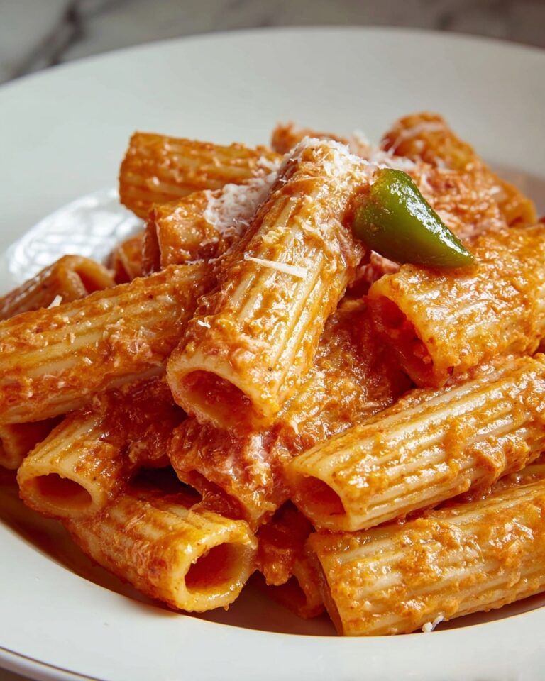 Delicious Spicy Rigatoni Pasta Recipe