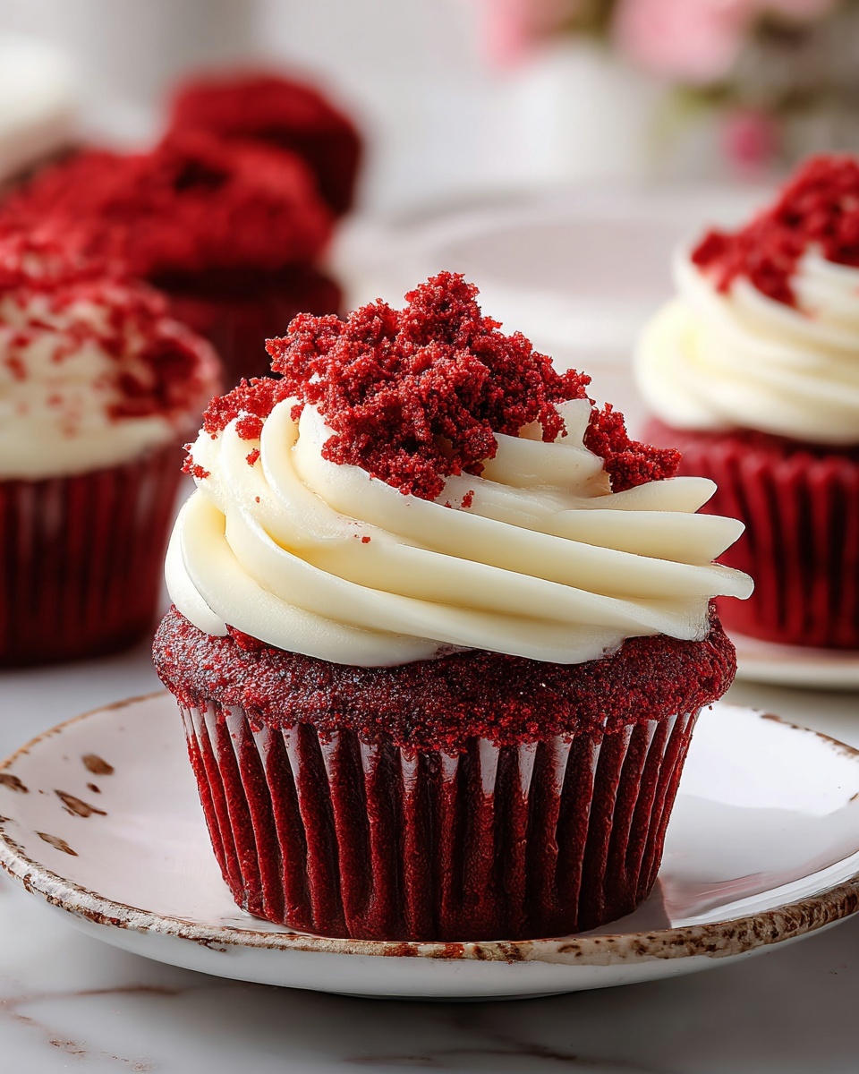 Red Velvet Cupcakes Recipe - Recipe Image