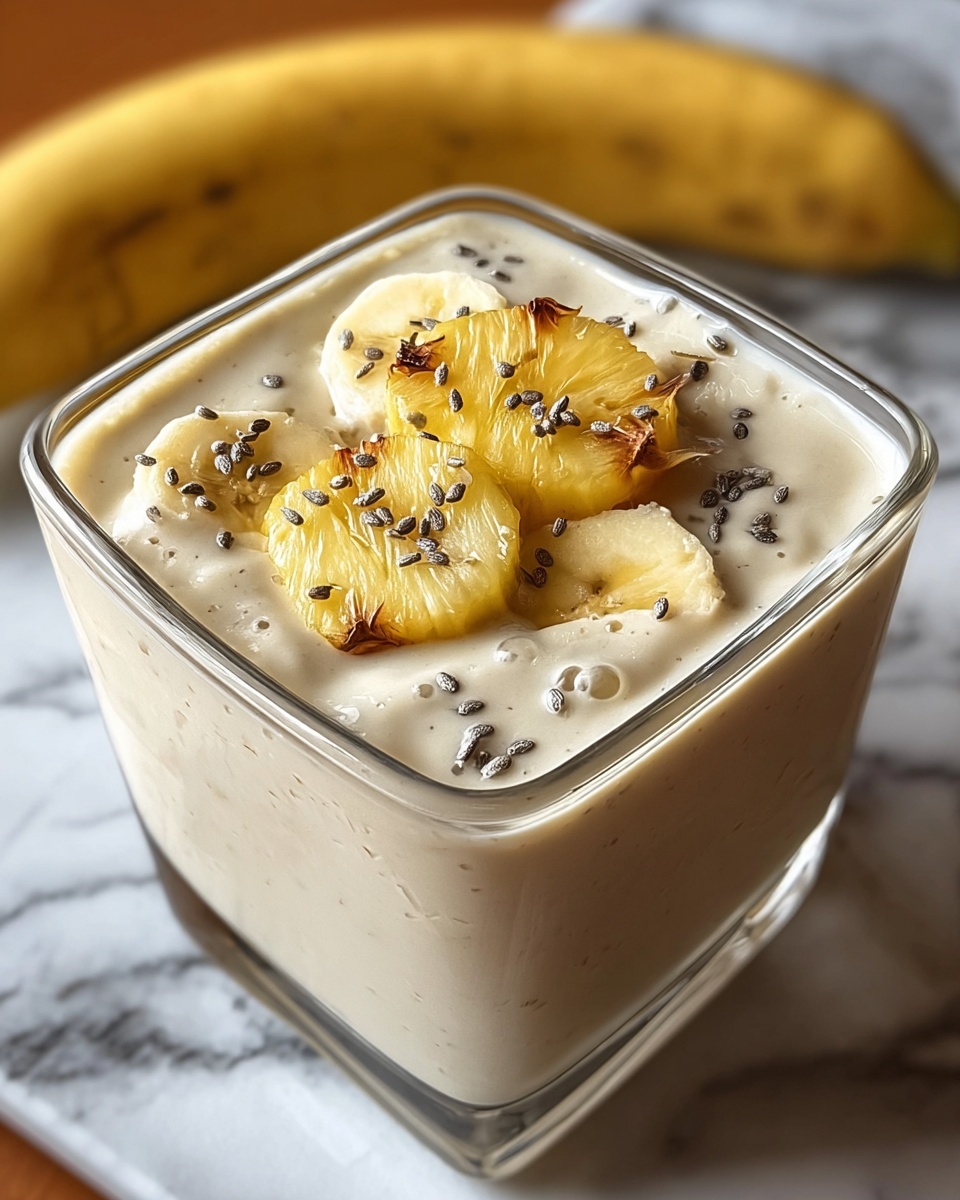 Pineapple and Banana Smoothie Recipe - Recipe Image