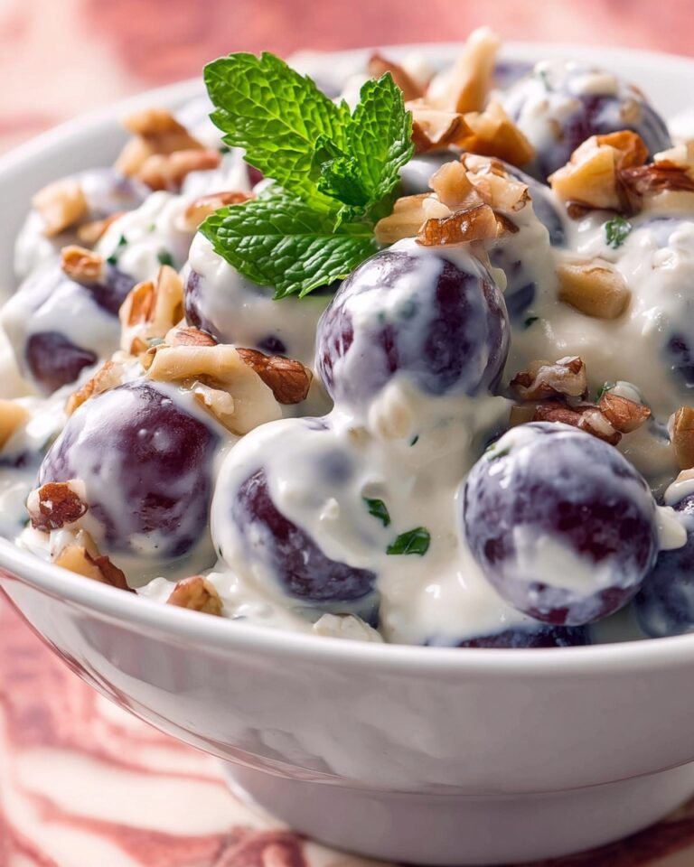 Creamy Grape Salad Recipe